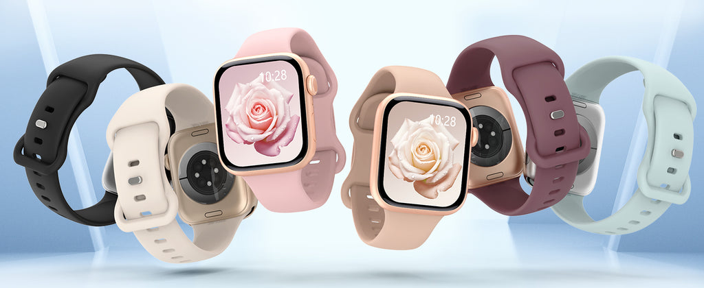 10 Packs Sport Bands for Apple Watch Band 38mm 40mm 41mm 42mm 44mm 45mm 46mm 49mm for Women and Men, Soft Silicone Waterproof Replacement Strap for iWatch Ultra/iWatch Series 11/10/9/8/7/6/5/4/3/2/1/SE